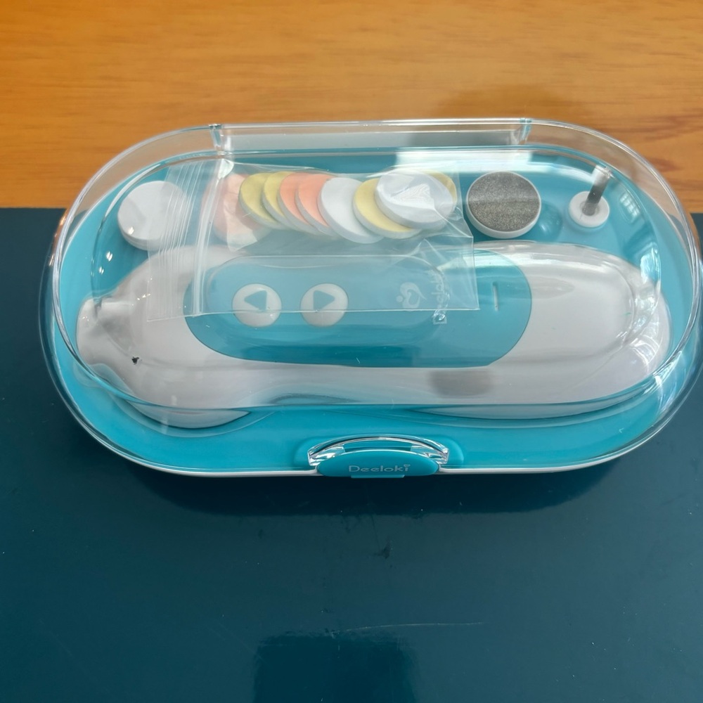 Baby Electric Nail File, 8 in 1 Safe Baby Nail Trimmer, Baby Nail Clippers